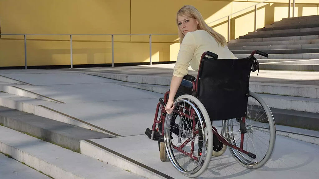 different wheelchair ramps layouts